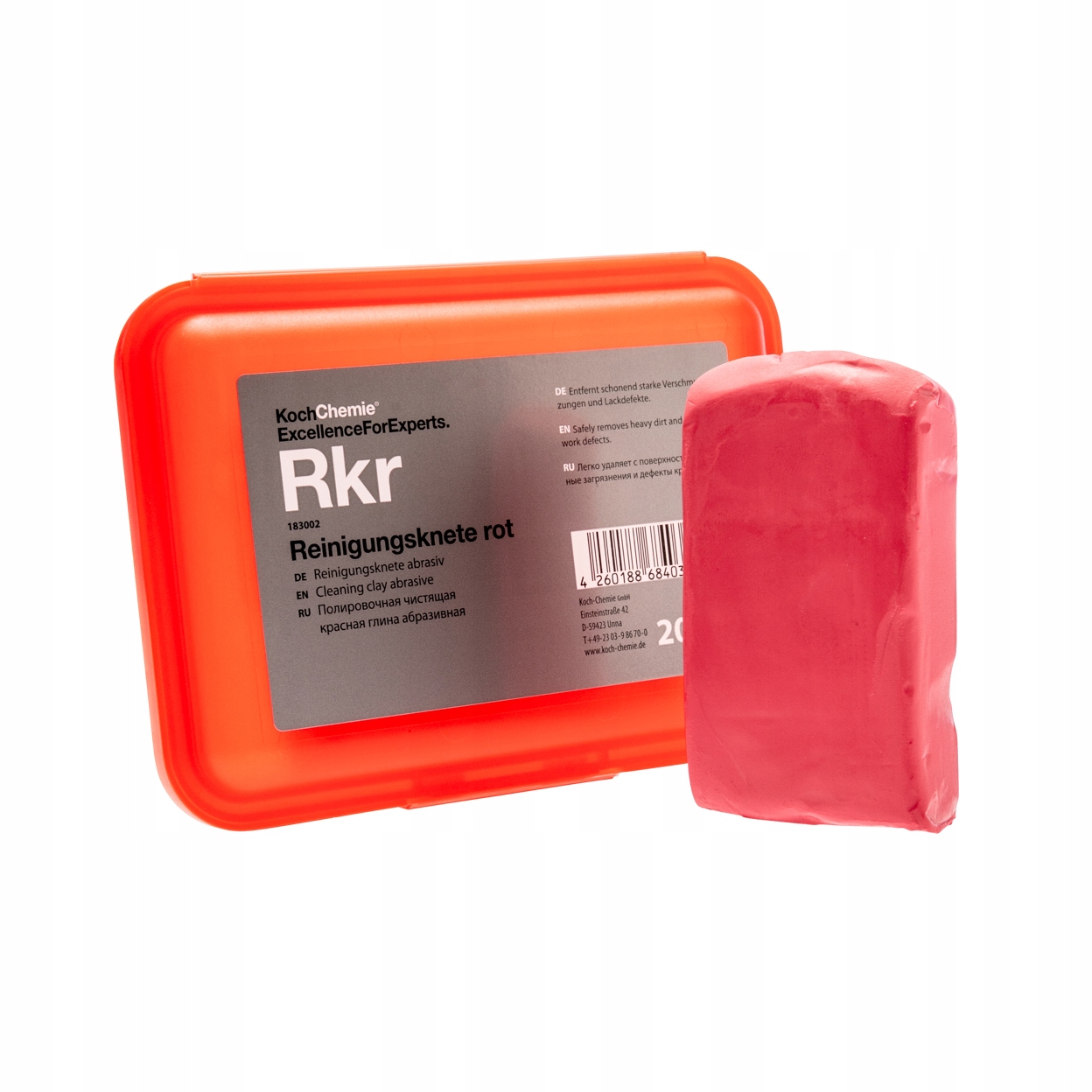 Koch Chemie REINIGUNGSKNETE глина Червона 200г