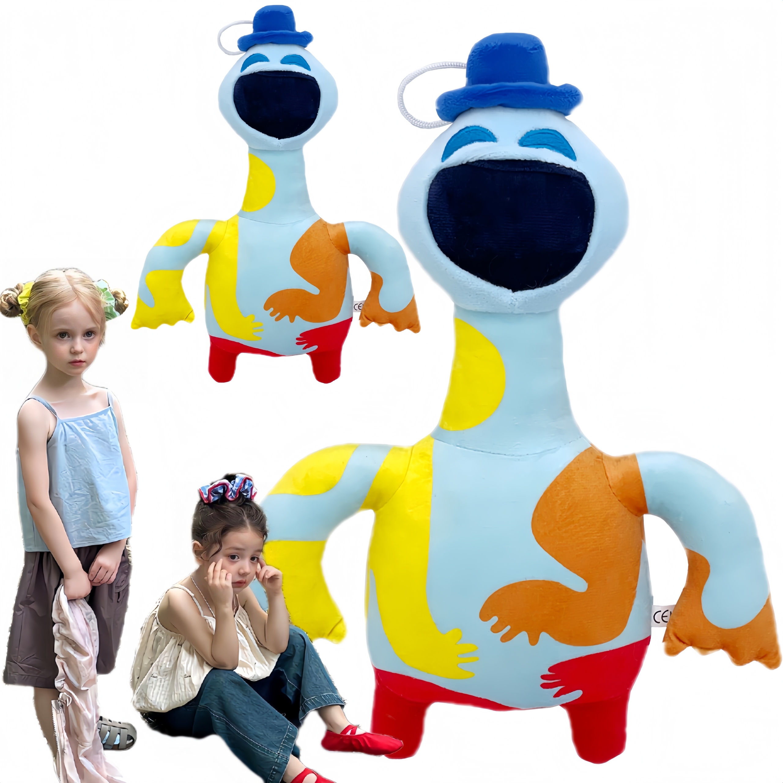 KABALAFIGURA CatNap Nightmare critters PLÜSS Poppy Playtime Chapter 4 JÁTÉK