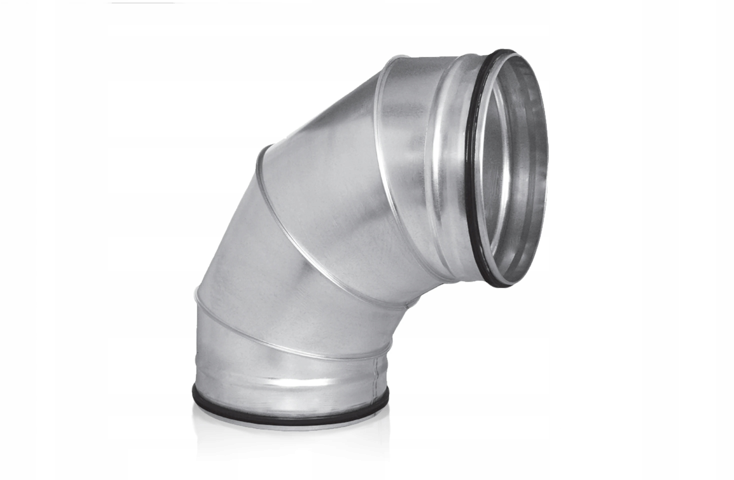 

Kolano wentylacyjne z uszczelką 90 st fi 315