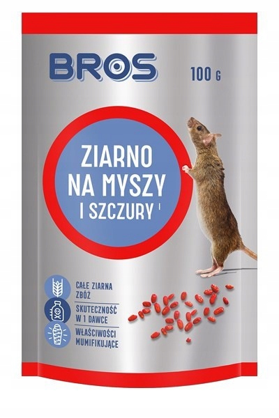 

Bros Ziarno Na Myszy I Szczury 100G