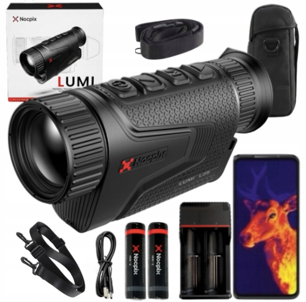 Kamera Termowizyjna Monokular Termowizyjny Nocpix Lumi L35 Zestaw