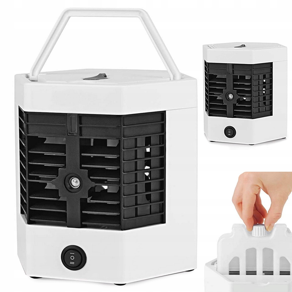

Klimatyzator Przenośny Mini Na Wodę Nawilżacz 2w1