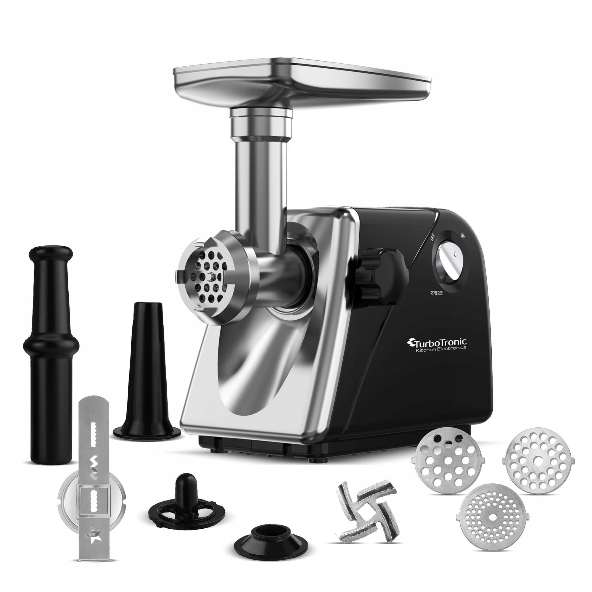 Mlýnek Na Maso Na Klobásy 2000W, Adaptér Na Sušenky