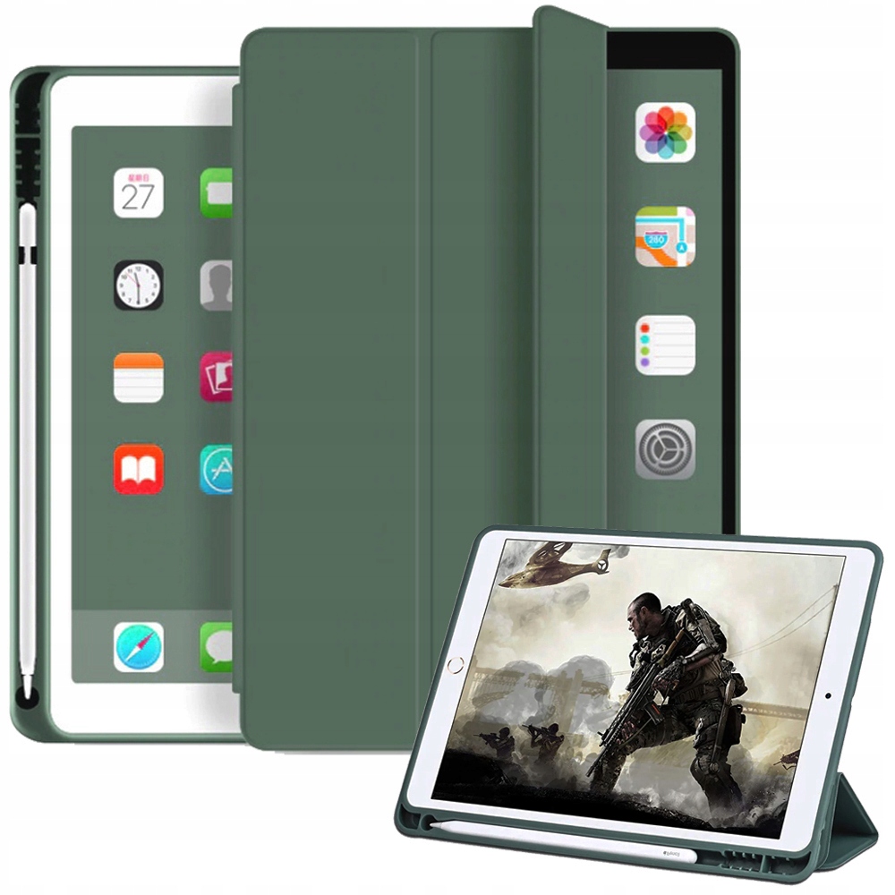

Etui do Apple iPad 10.2" 9 gen zielone