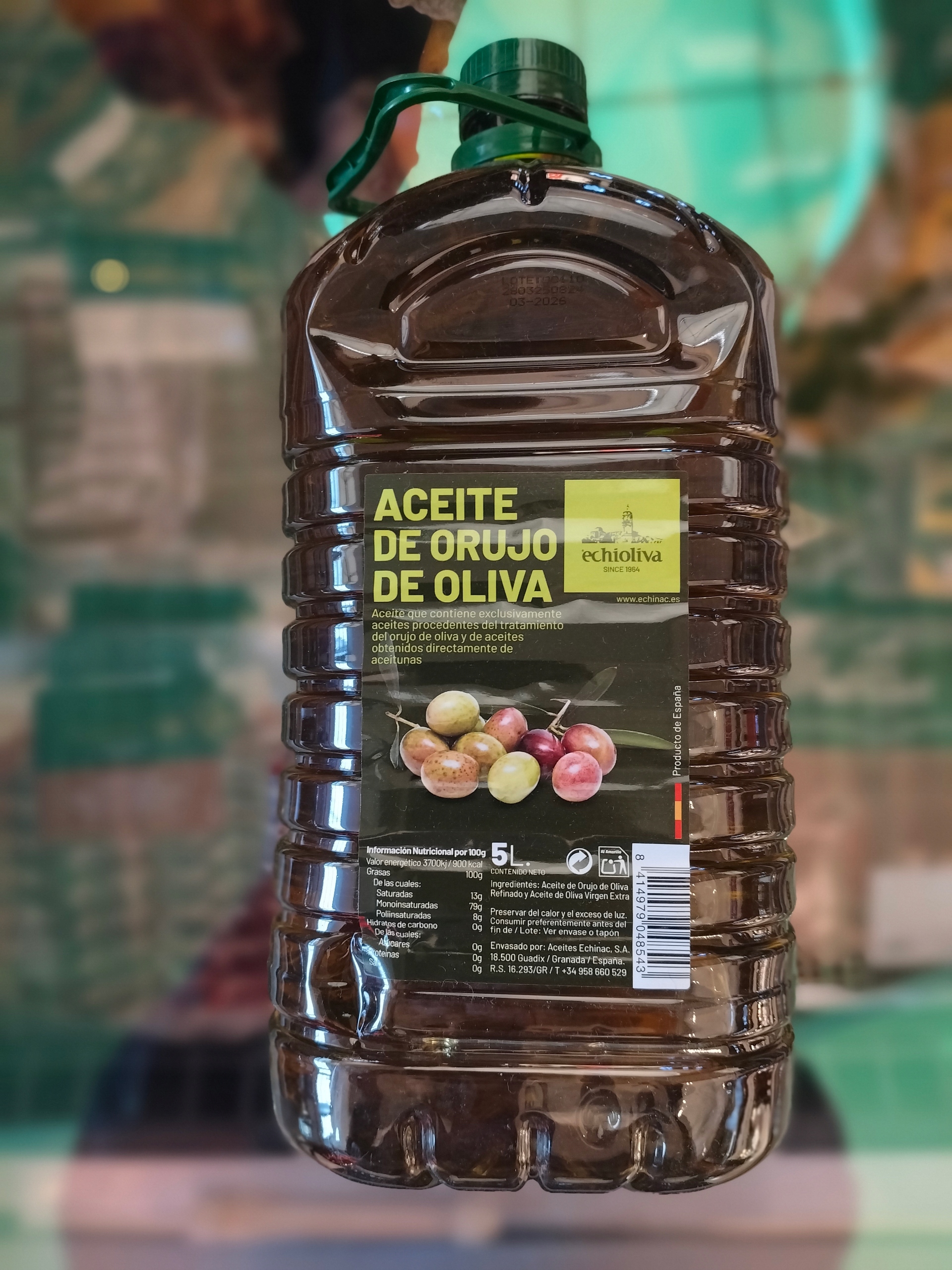 Levně Španělský Olivový Olej Z Pokrutin Na Smažení 5 L Pomace Sansa Orujo