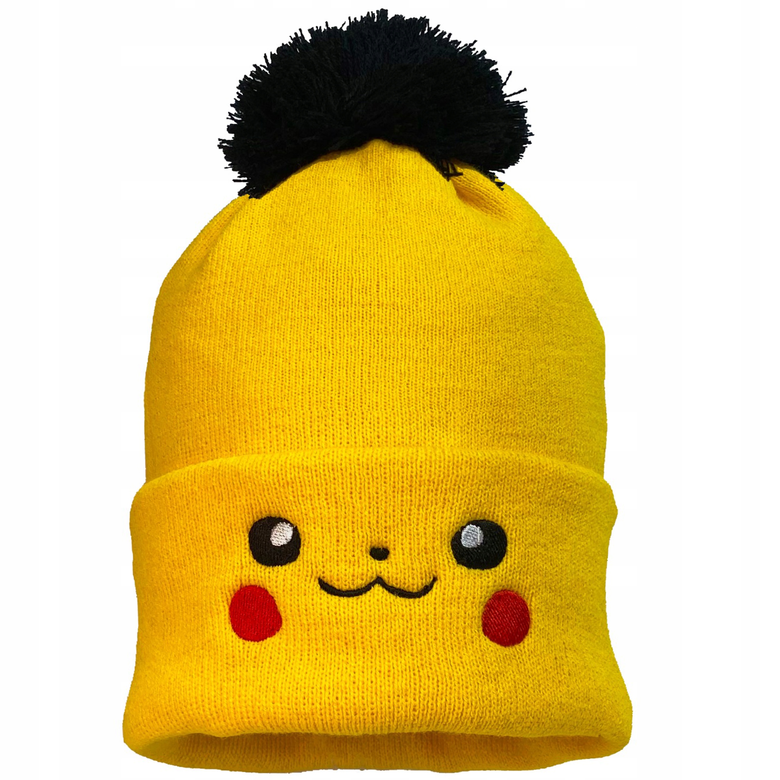 

Czapka zimowa z pomponem pompon Pikachu beanie