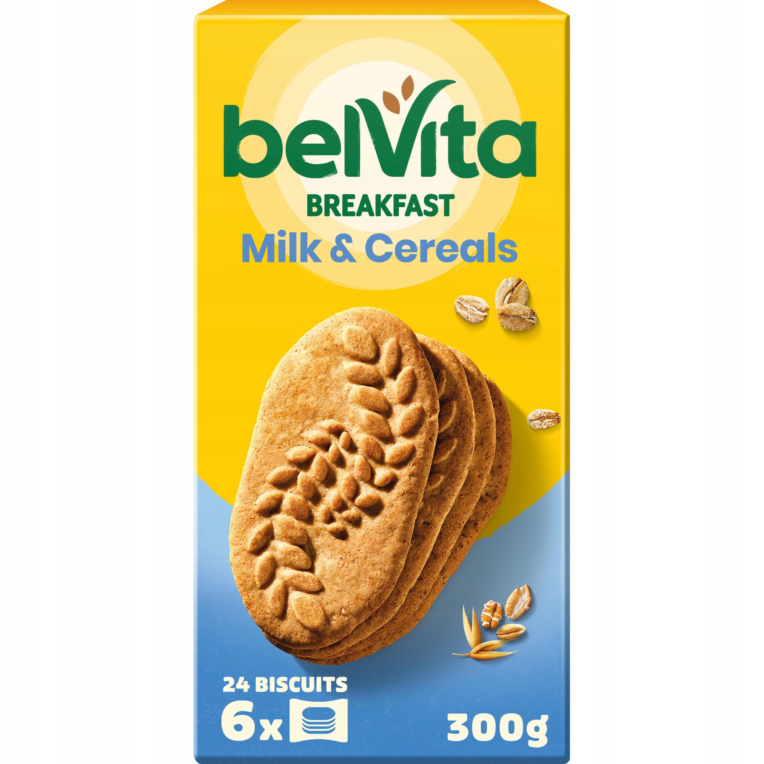 10 Sztuk Belvita 300G Zboża I Mleko