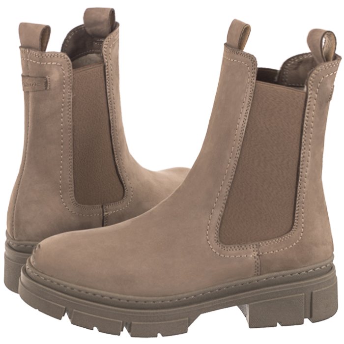 Dámské boty Tamaris béžové 1-25901-41 405 Dune Nubuc