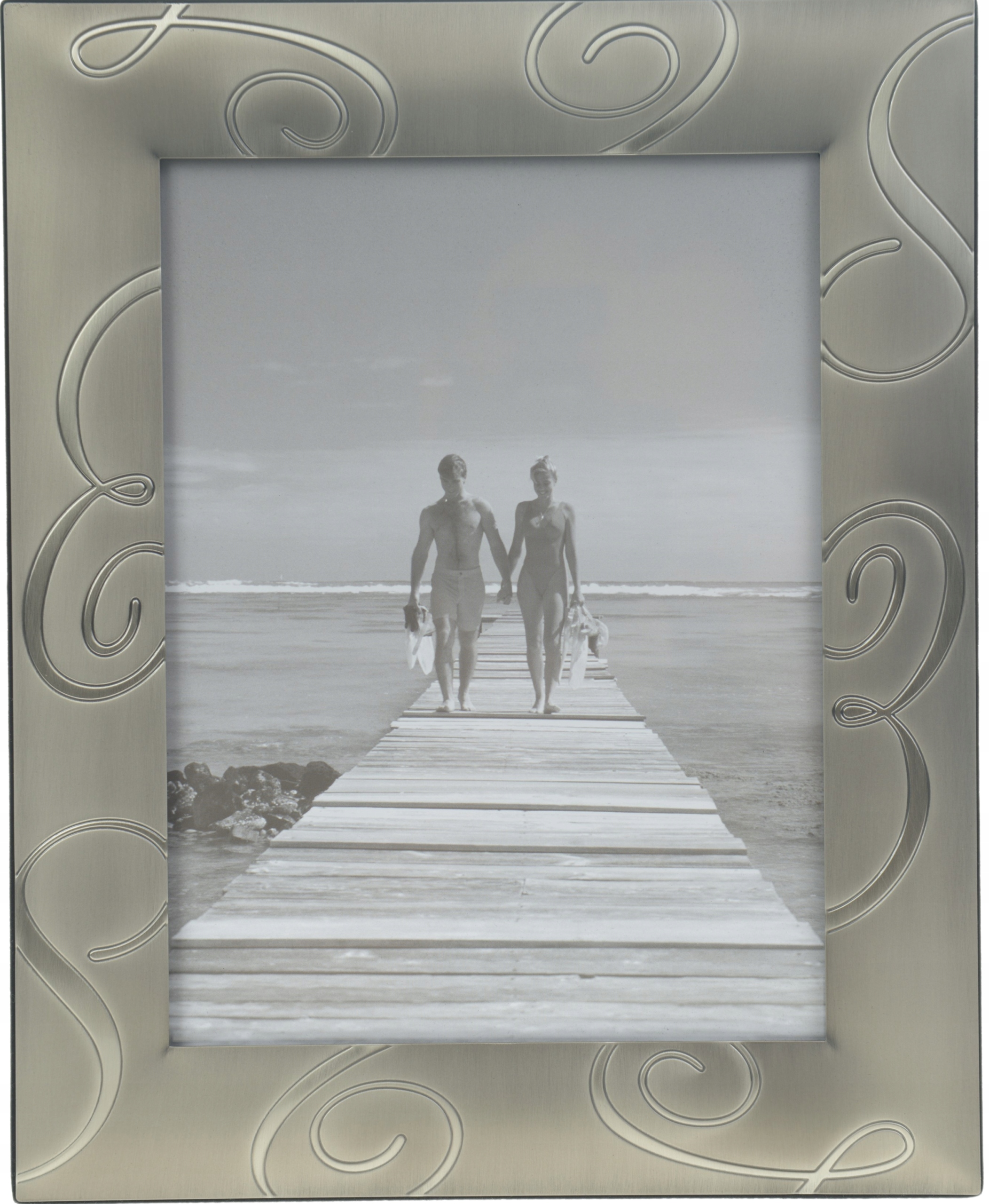 

Ramka na zdjęcia 15x20 Szczotkowana stal Stylowa