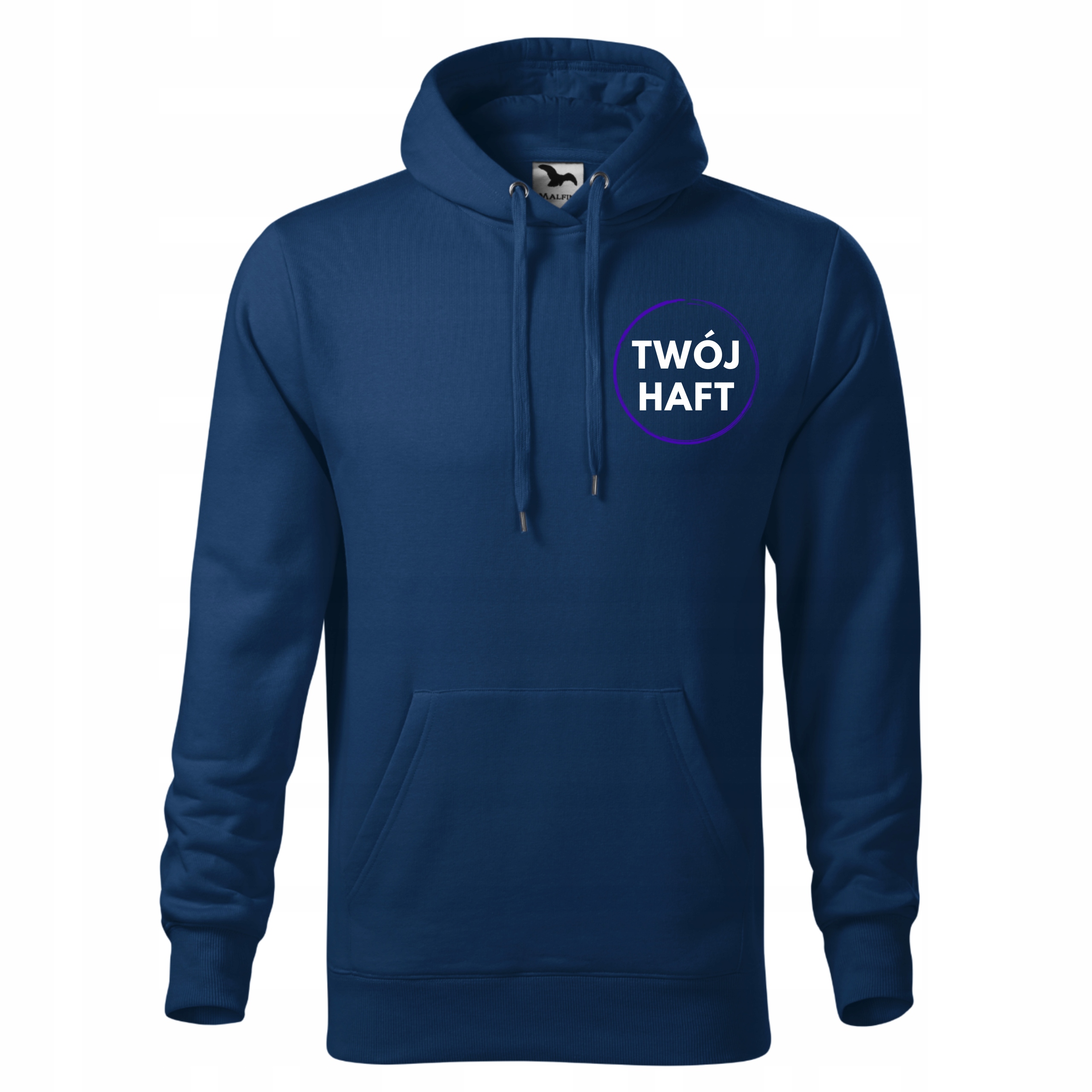 Pánská Mikina S Logem Firmy Reklamní S výšivkou Tmavě Modrá L