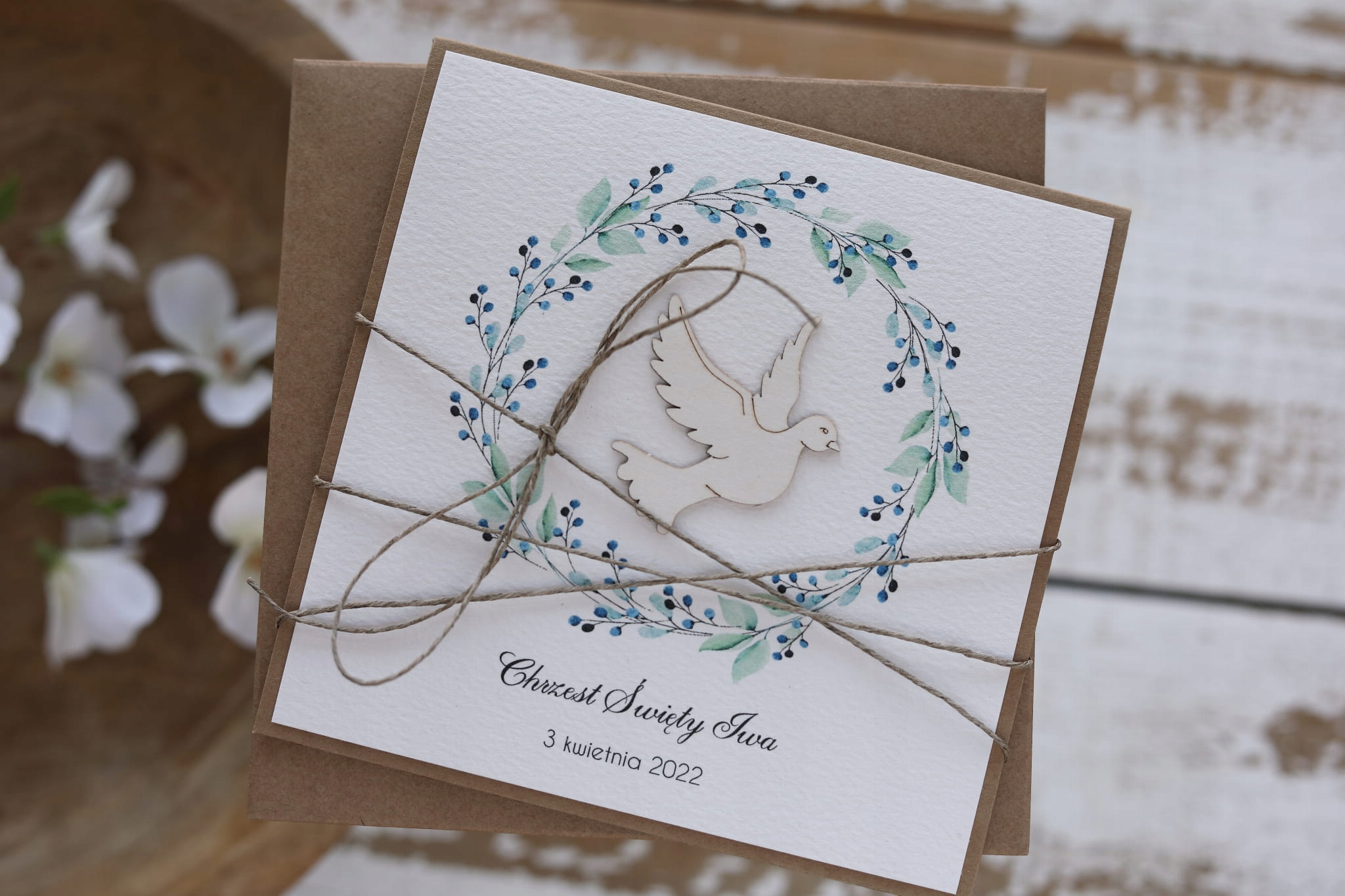 Originální přání s personalizací na křtiny pro holčičku i chlapečka p