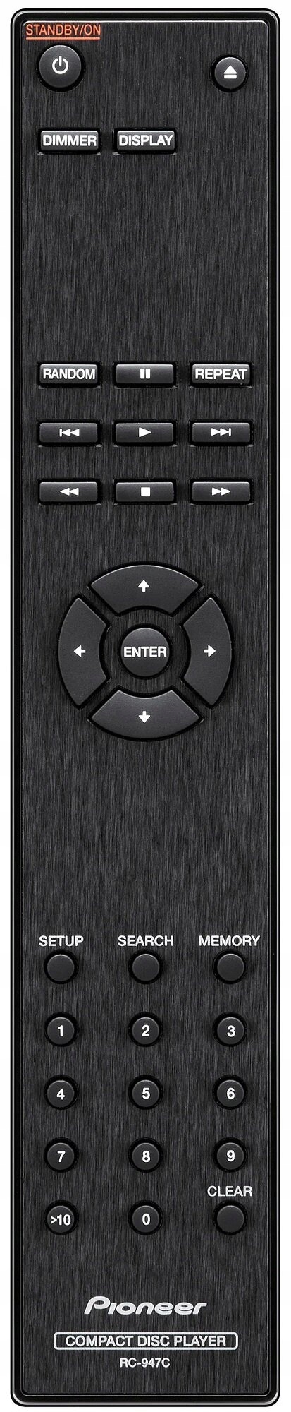 ODTWARZACZ CD PIONEER PD-10AE SREBRNY JM Odtwarzane nośniki CD