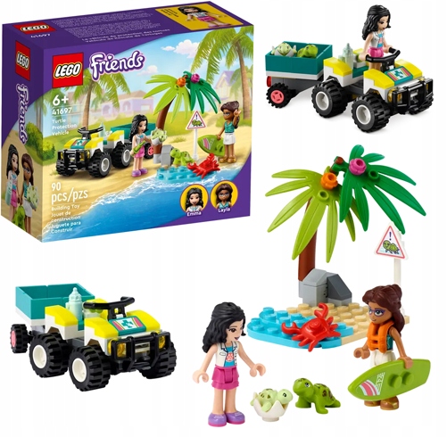 

Lego Friends 41697 Pojazd do ratowania żółwi
