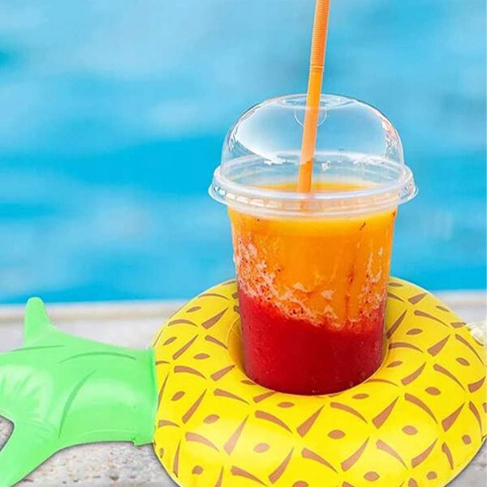 DMUCHANA PODSTAWKA UCHWYT POD NAPOJE KUBEK NA PUSZKĘ BASEN PŁYWAJĄCA Marka Raltek