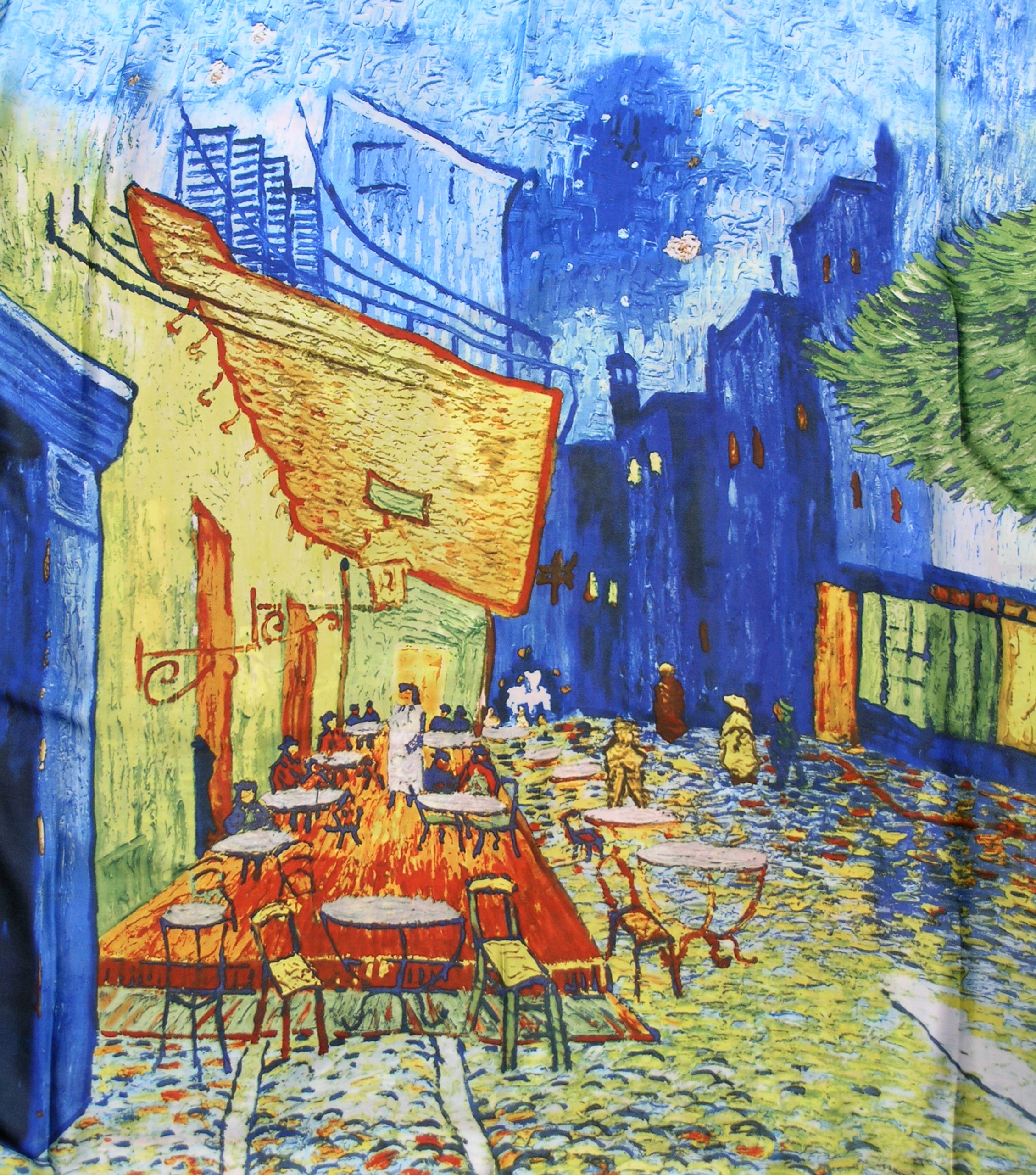 

Duży Szal Jedwabny Replika Obrazu V. Van Gogh