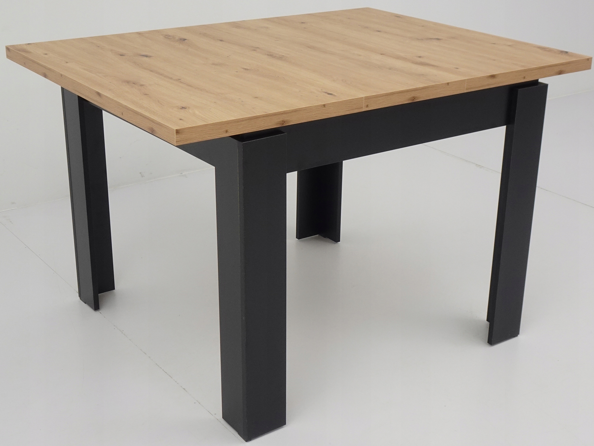 Zestaw do salonu STÓŁ ROZKŁADANY do 120cm i 4 krzesła TAPICEROWANE welur Liczba krzeseł w zestawie 4