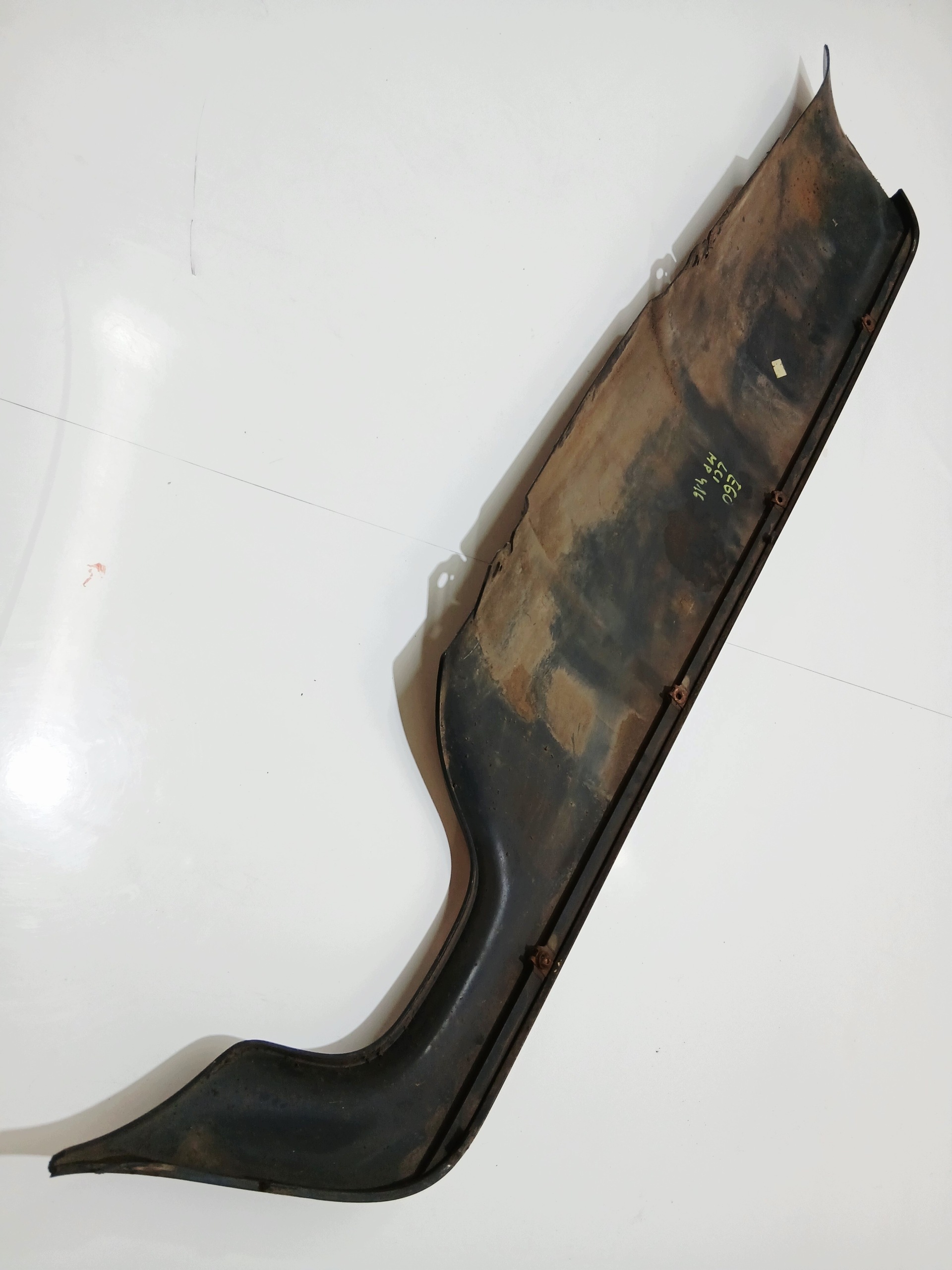 diffusor der stoßstange heck BMW E60 M PAKIET CARBONSCHWARZ 7896626