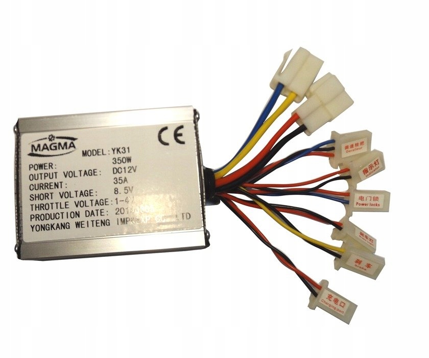 

Sterownik do silnika elektrycznego 12V 350W