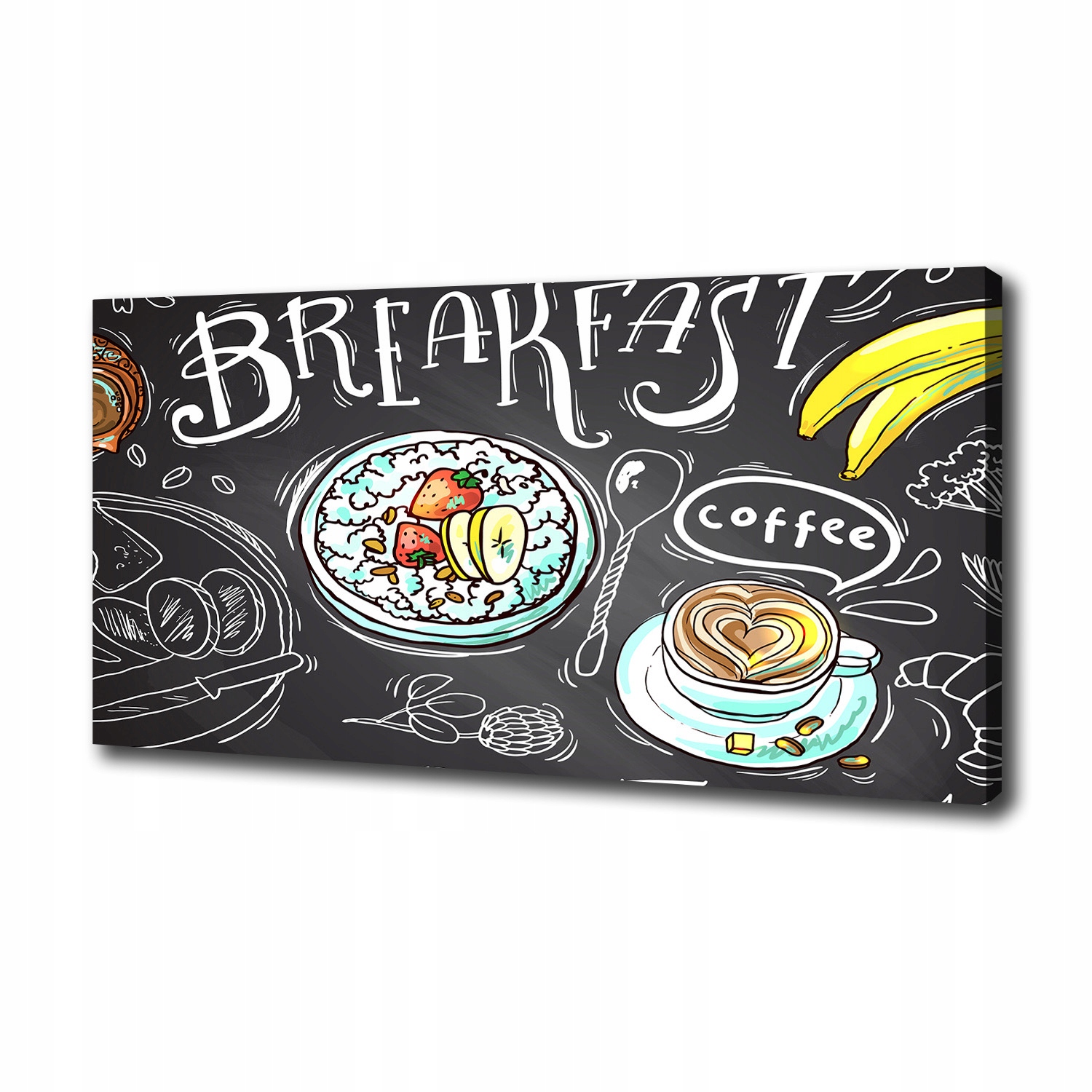 

Foto obraz canvas na ścianę Śniadanie 100x50 cm