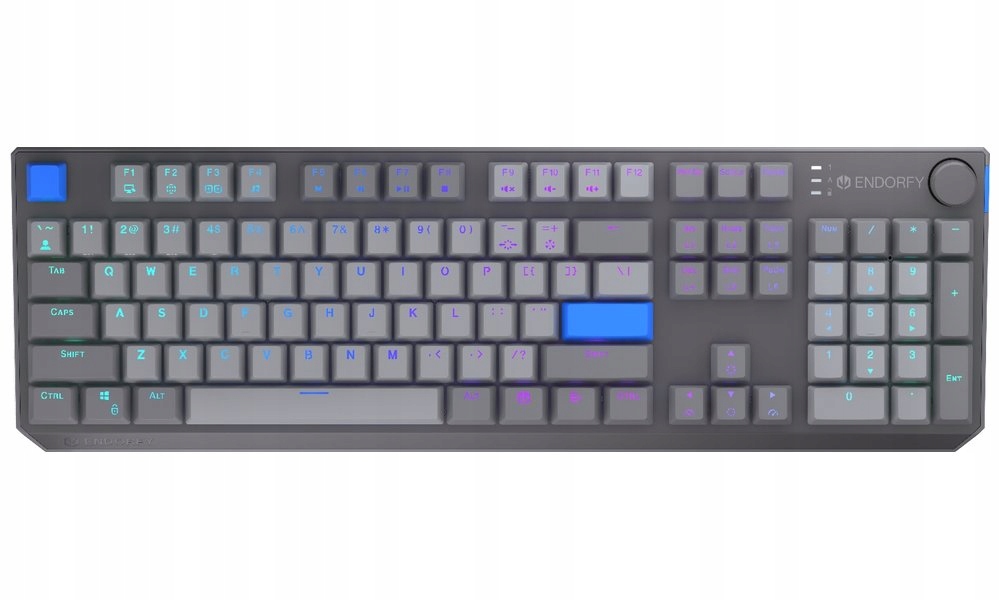 Endorfy mechanická klávesnice Thock V2 bezdrátová Argb yellow sw.