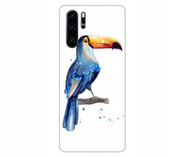 

Etui pokrowiec do Huawei P30 Pro Ptak tukan akware