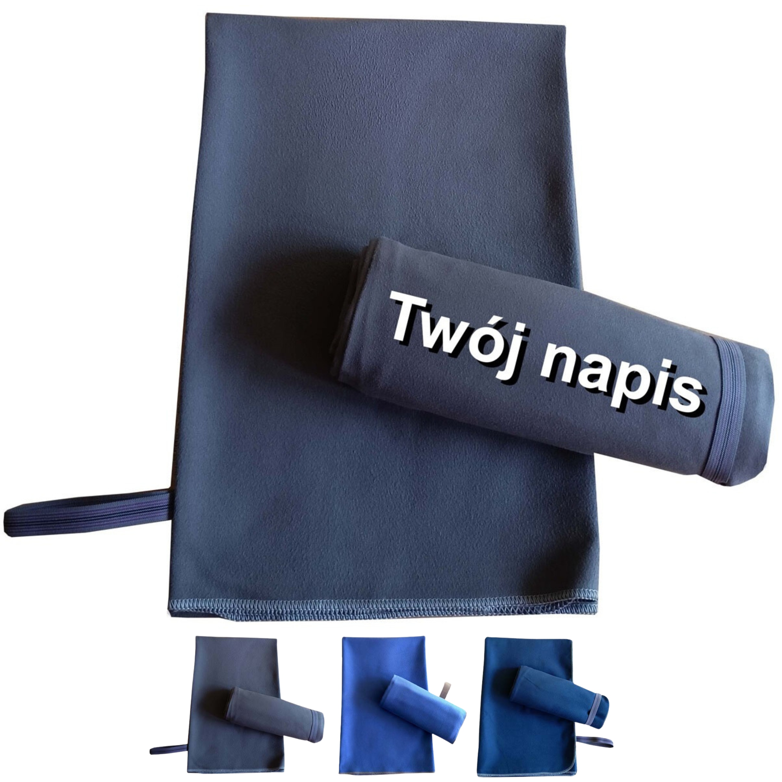 Ręcznik Szybkoschnący duży z mikrofibry sportowy kąpielowy siłownię basen