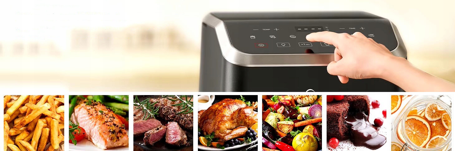MIDEA Frytkownica Beztłuszczowa 7L HeatXpress 90% Mniej Oleju — miniatura 13