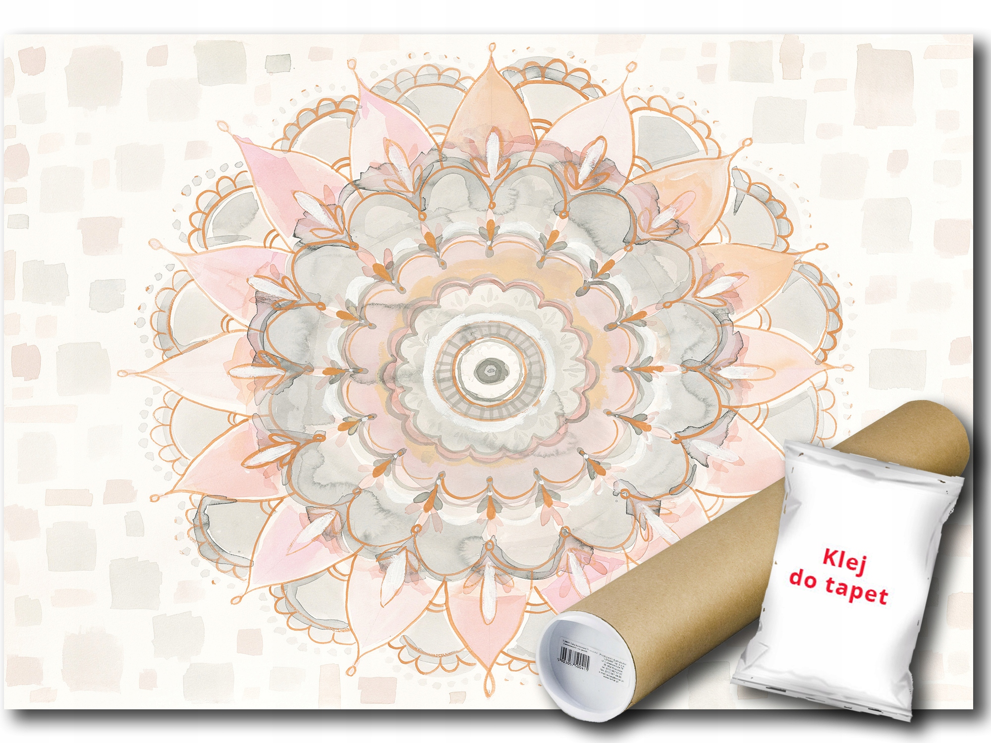 Fototapeta Flizelina Mandala Akvarel Umění Harmonie 350x250 lepidlo bonus