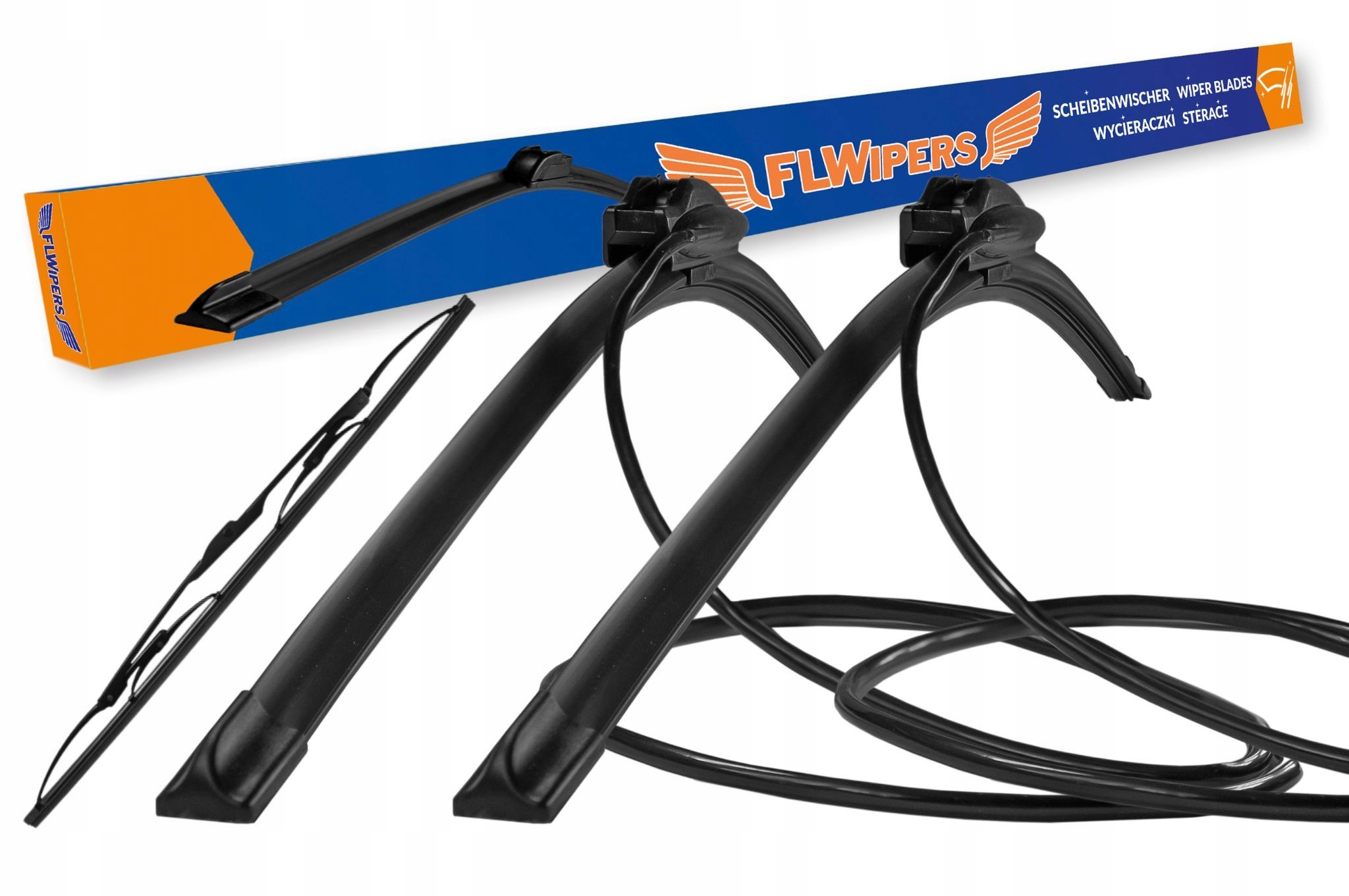 Stěrače FLWipers Přední Zadní Upevnění Hspr Hs