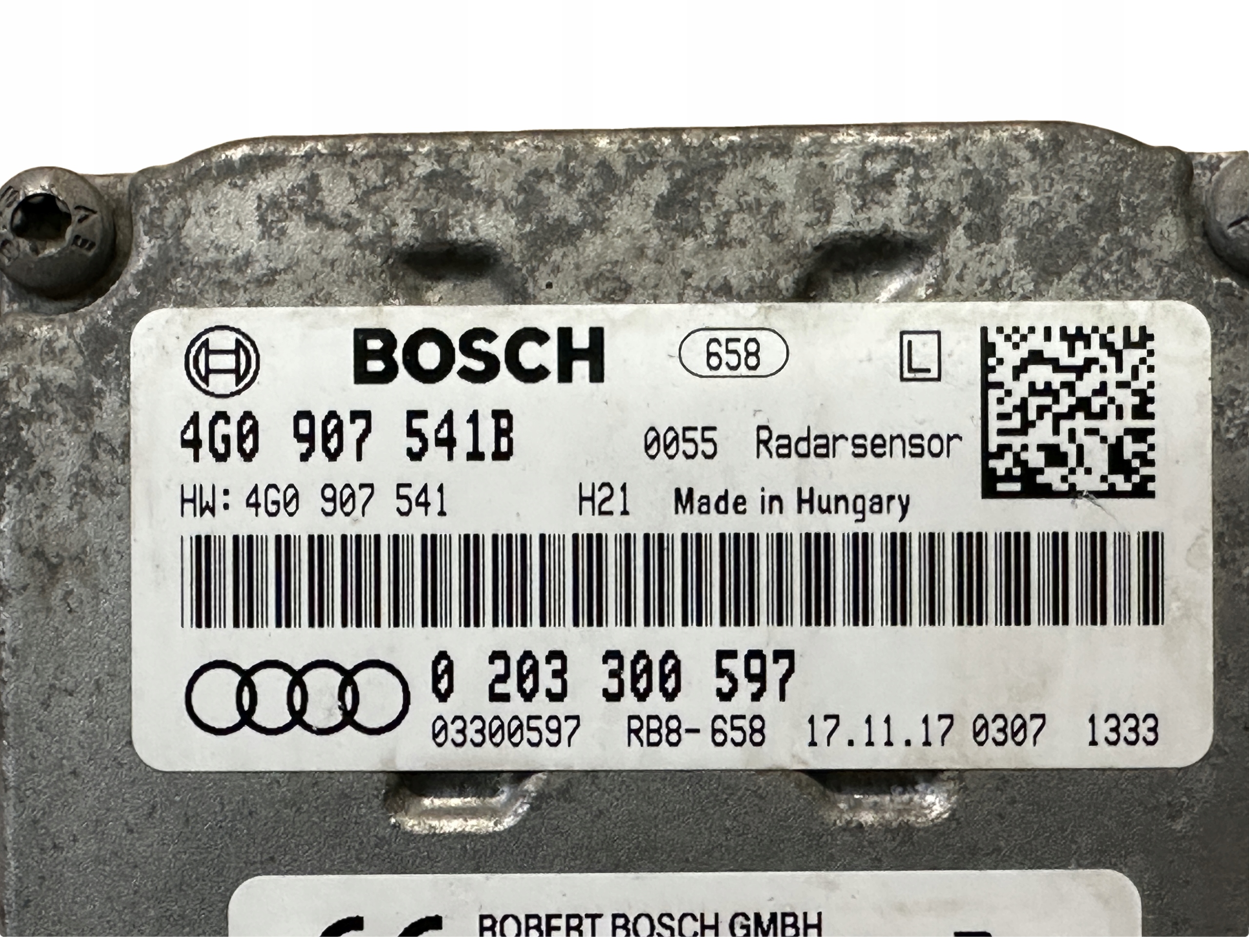AUDI A6 A7 4G C7 RADAR DISTRONIK left 4G0907541B