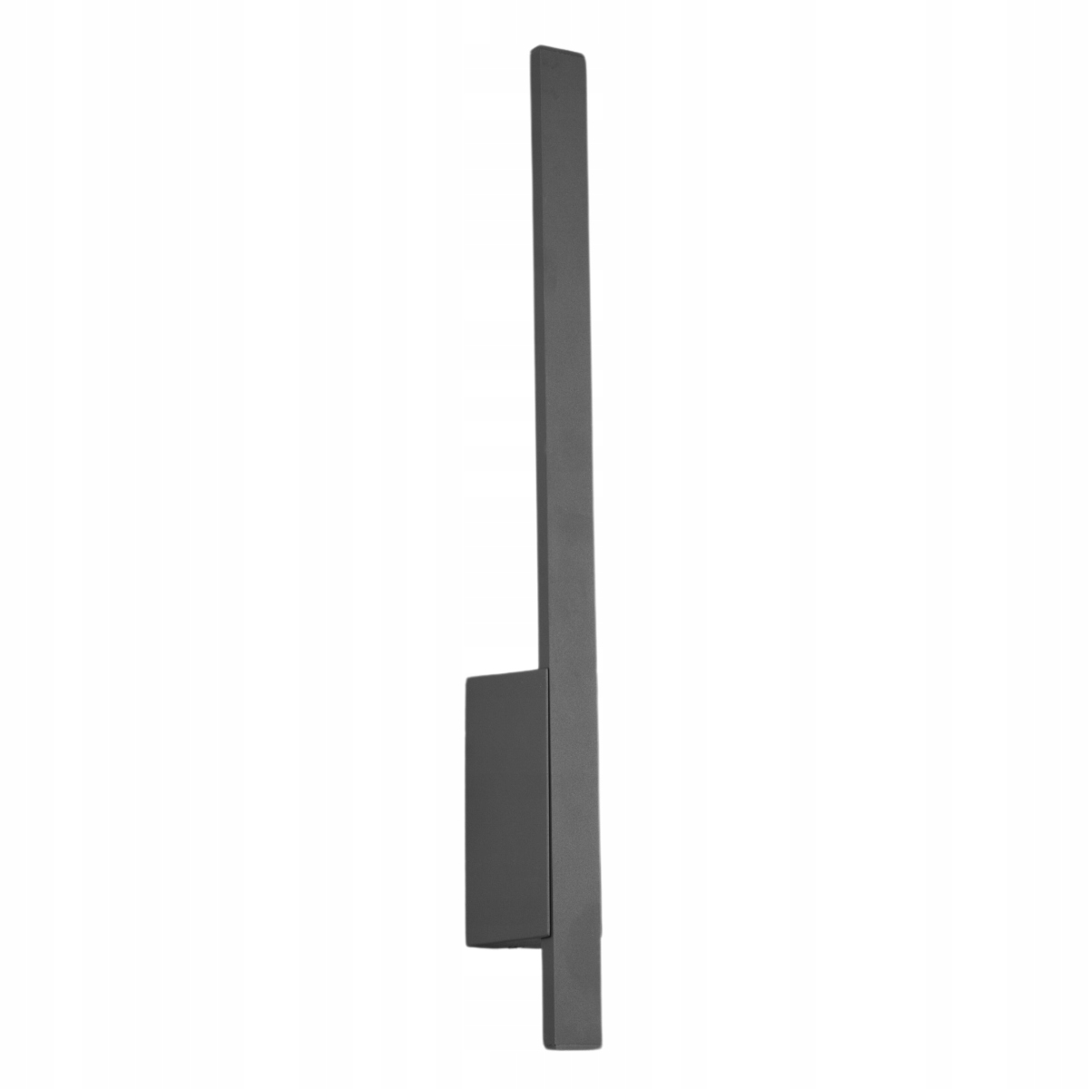 Podélná fasádní nástěnná lampa antracit Trio