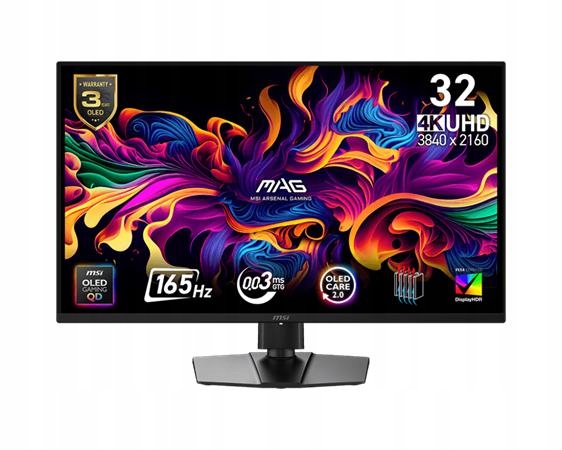 Msi Gaming monitor Mag 322UP Qd-oled E16 31,5" QD-OLED/3840x2160 UHD/165Hz/
