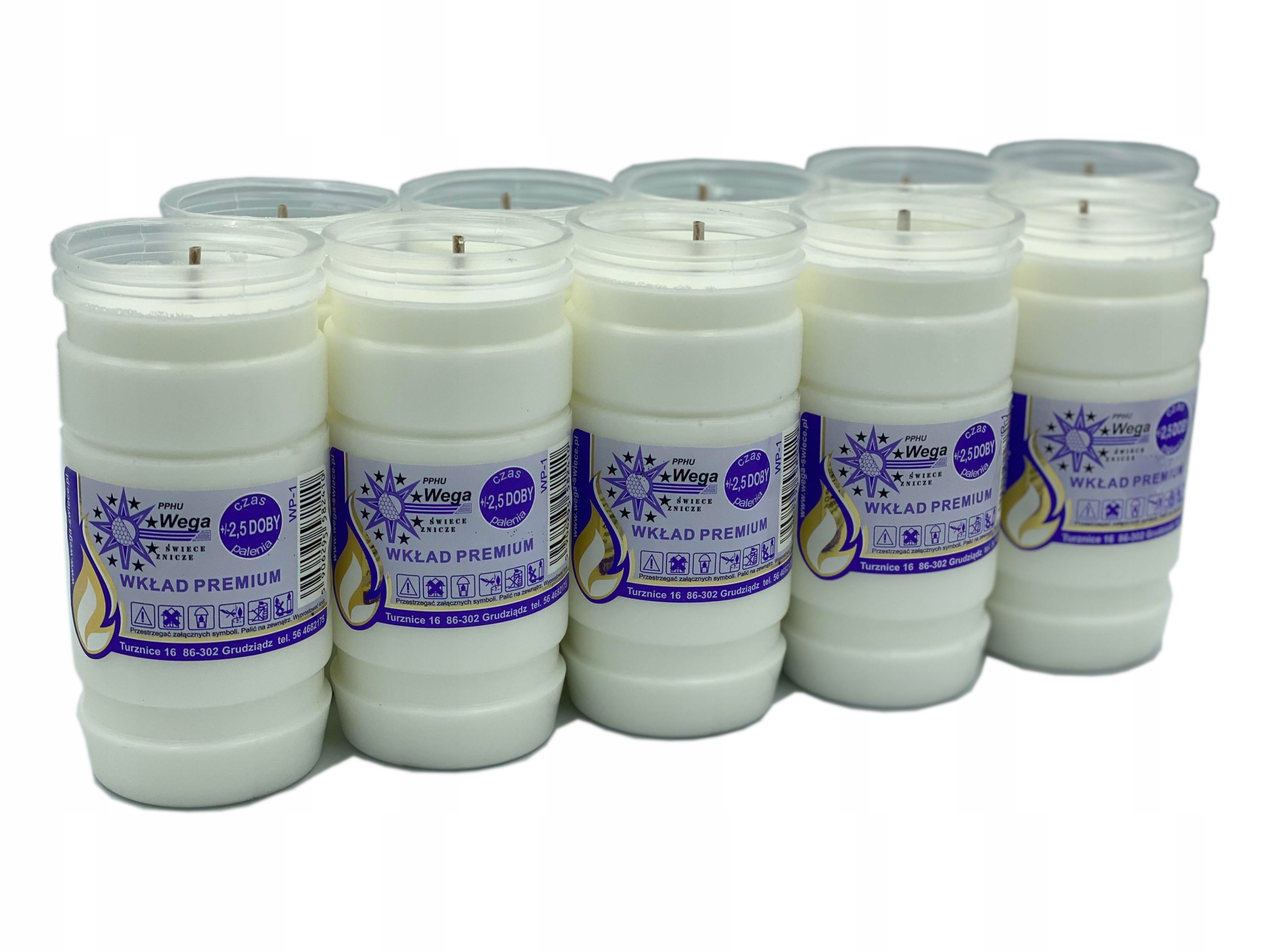 

Wkład do zniczy Wega Premium 2,5 dnia WP1GRATIS!