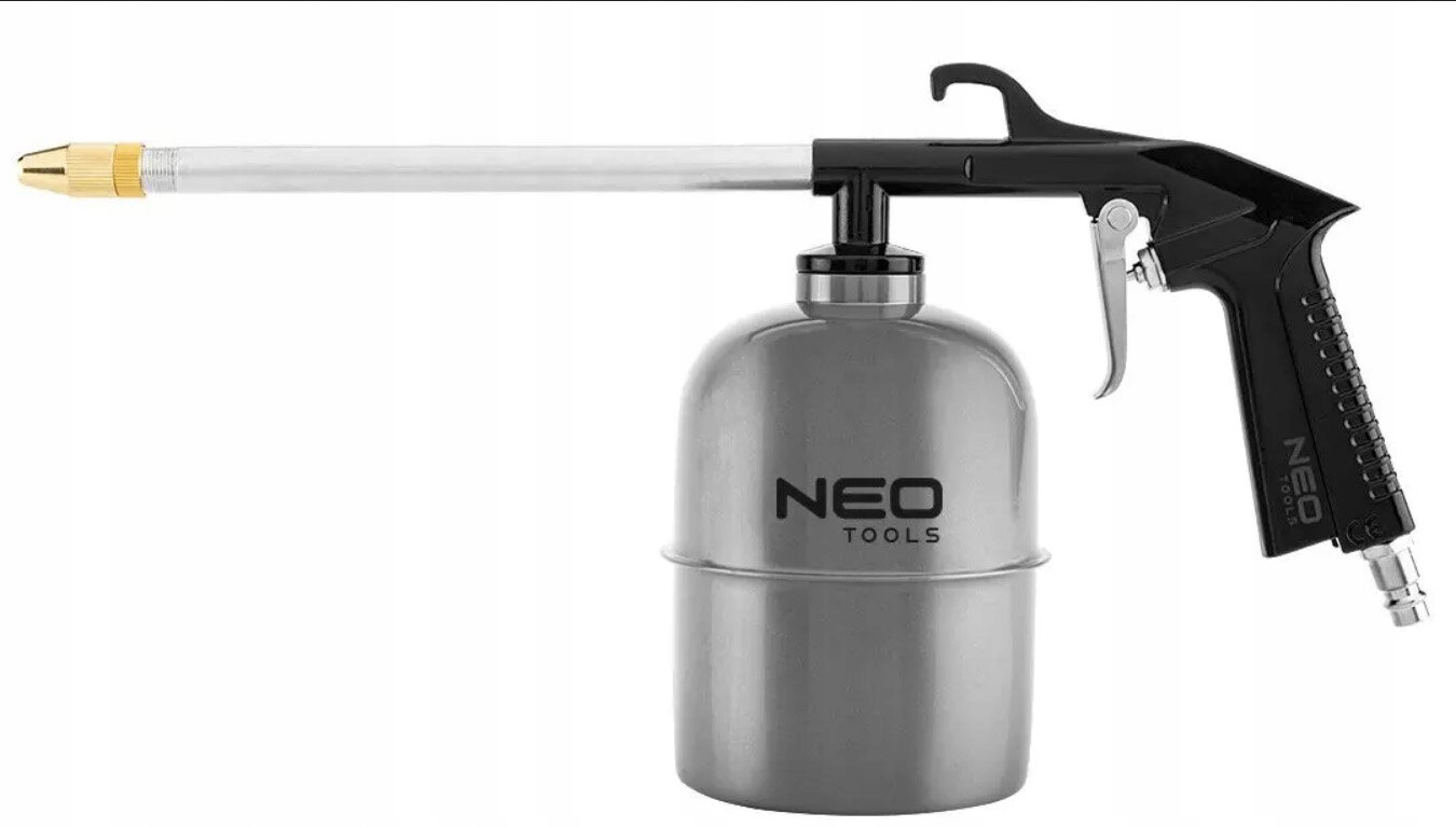 Zestaw lakierniczy 5 elementów Zbiornik 600 ml Marka Neo Tools