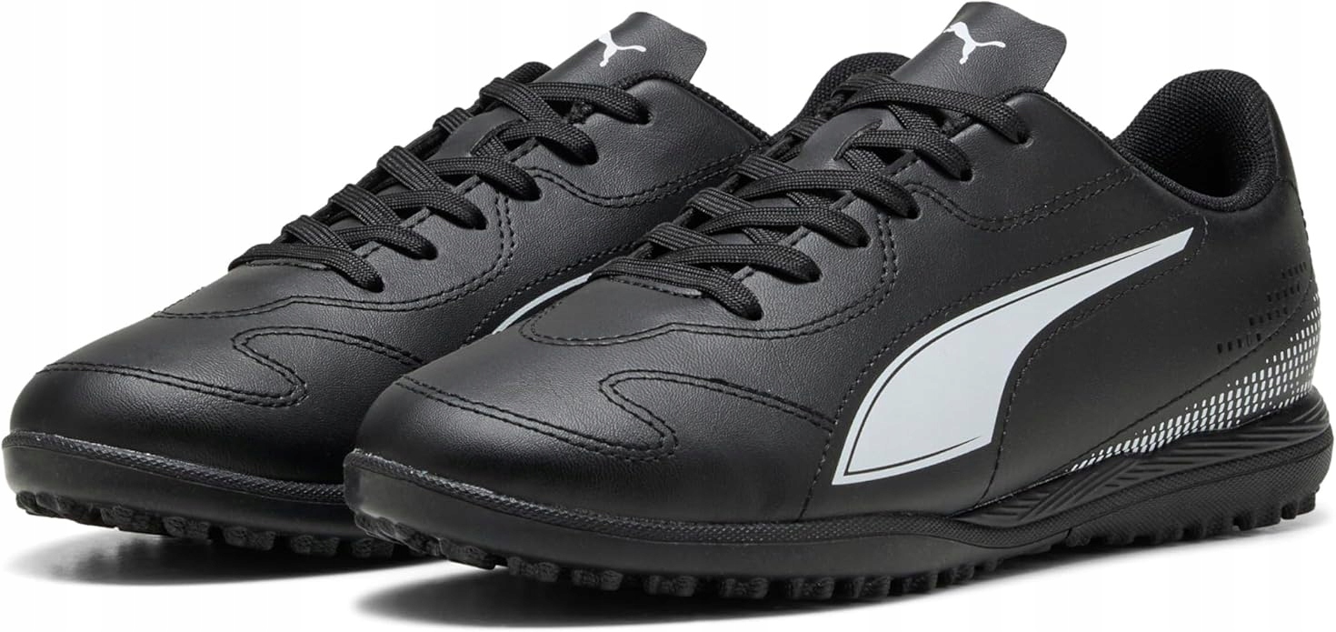 Puma Buty Do Piłki Nożnej Chłopięce Czarne Turfy Sznurowane 33 6MA