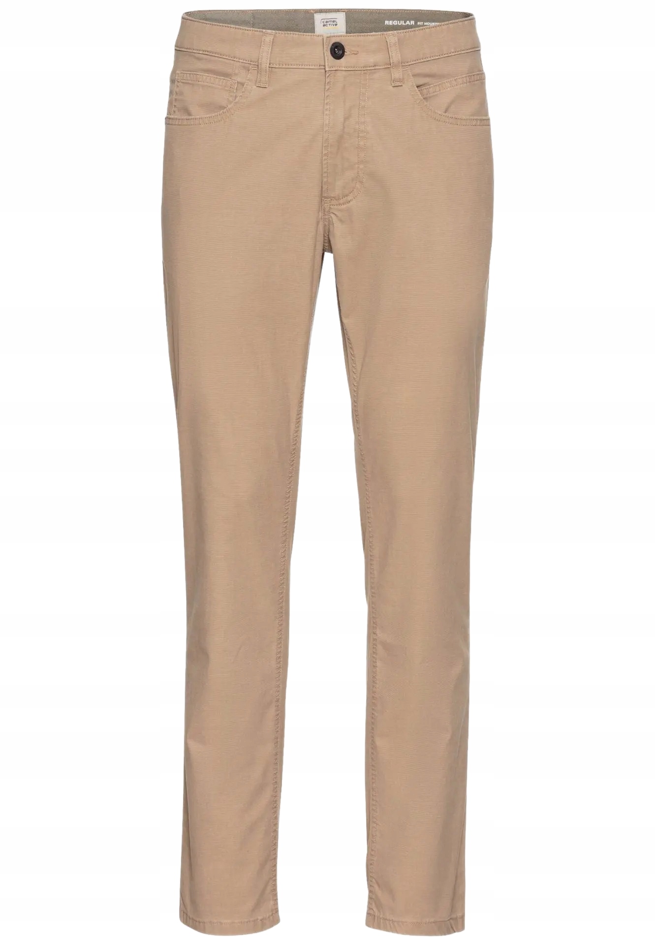 Camel Active Béžové Kalhoty Chinos Regular S Knoflíkem 40/34 6BA