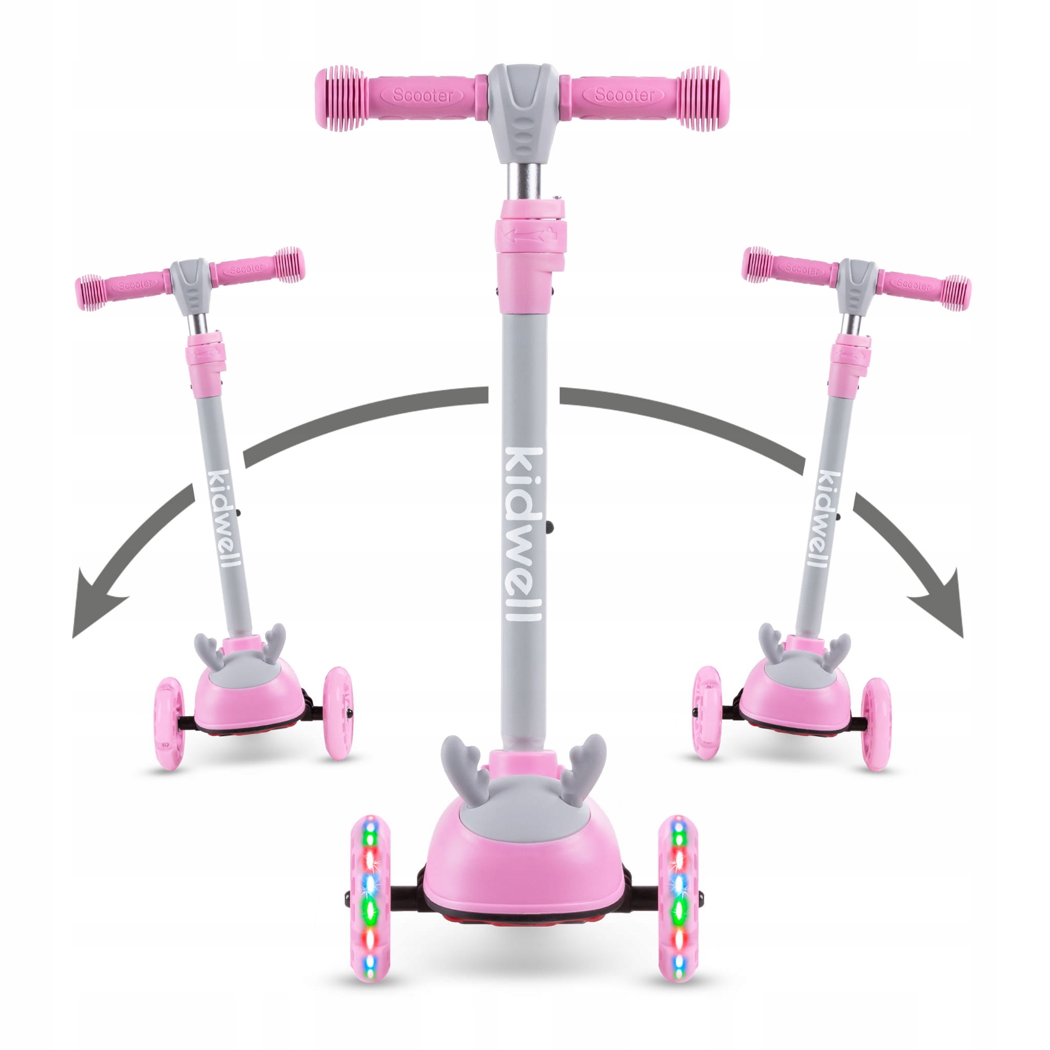 Kidwell zoocar HULAJNOGA TRÓJKOŁOWA Kidwell LED Hamulec tak