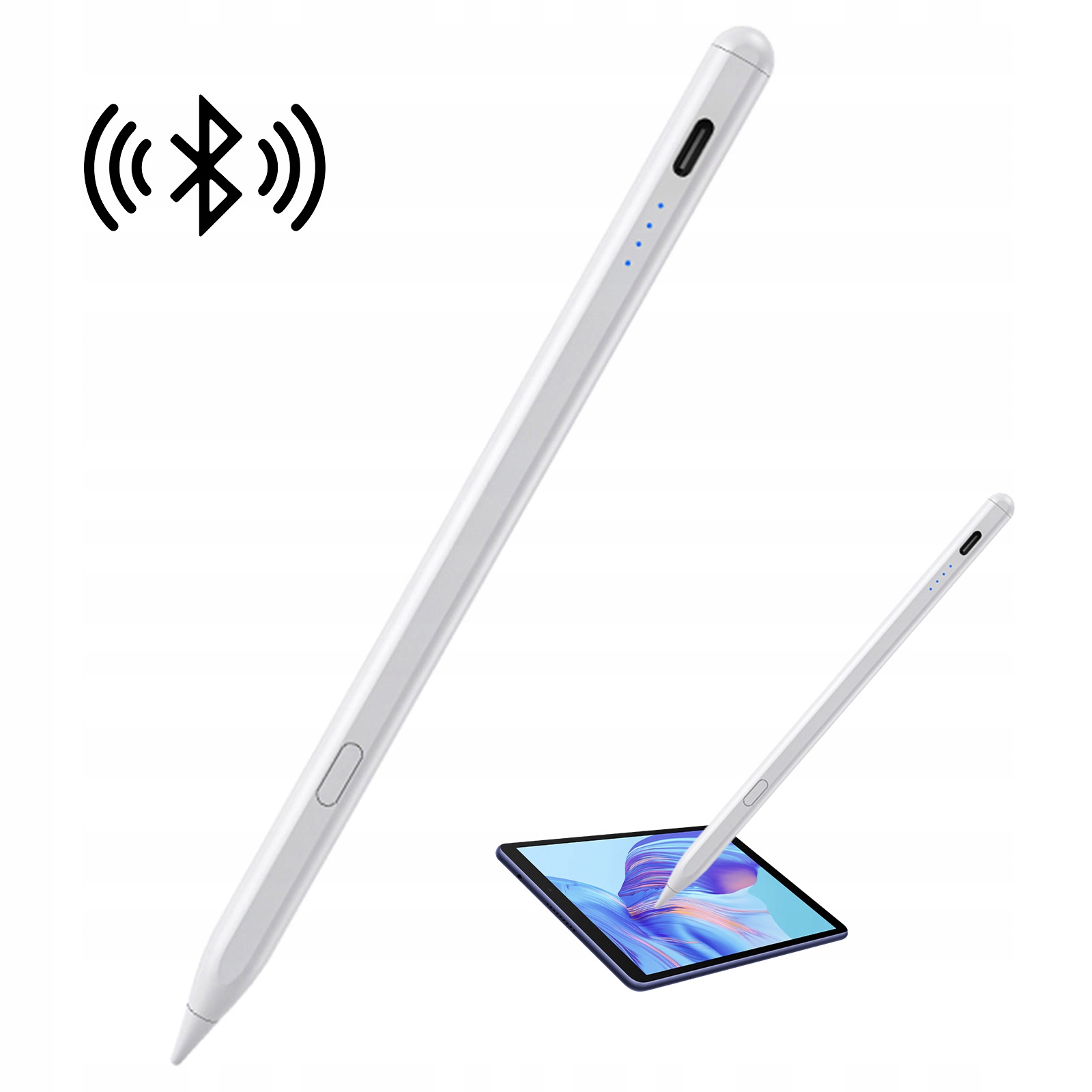 Aktywny rysik z wykrywaniem kąta dla iPad Air Pro Mini Anti-Touch Bluetooth