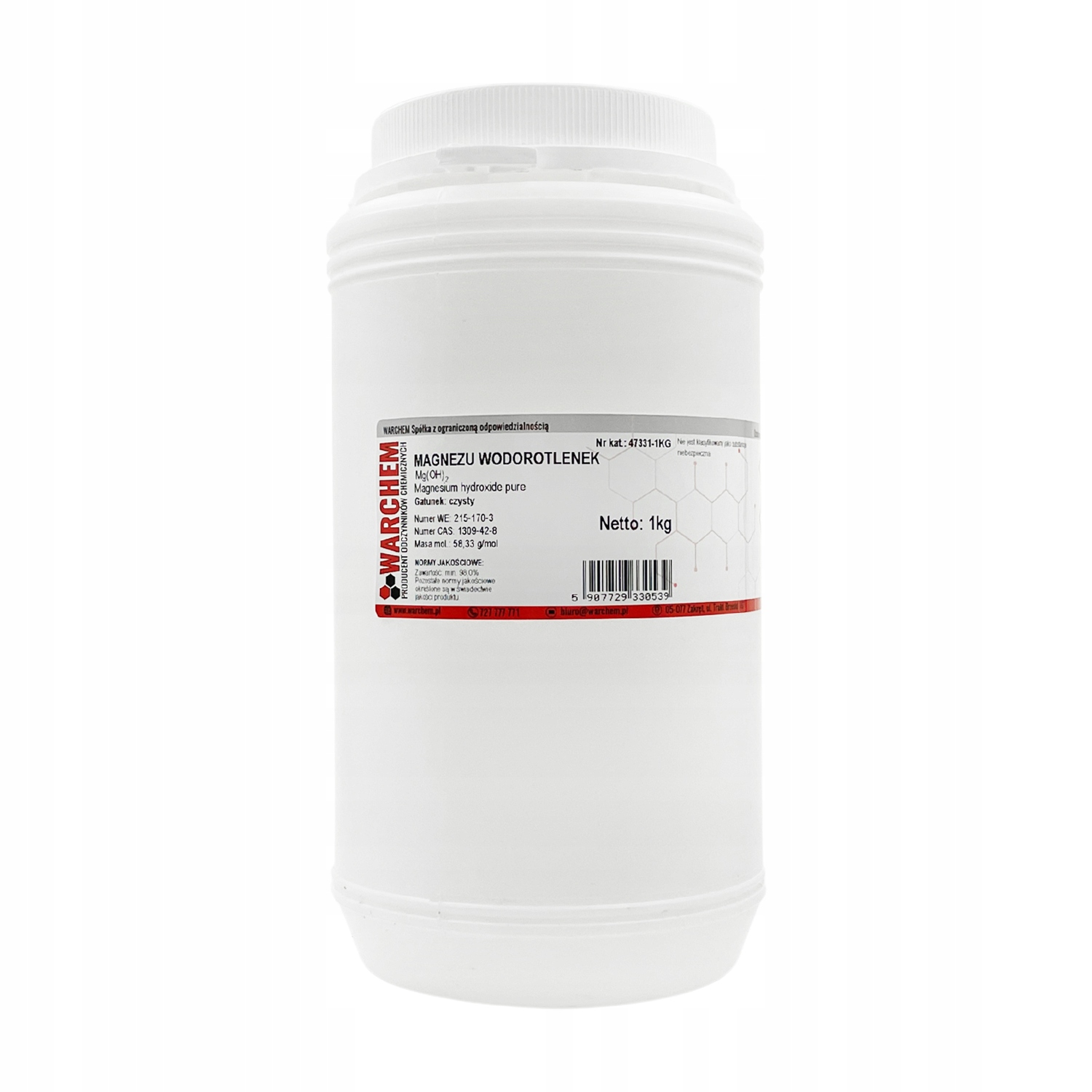 Wodorotlenek Magnezu czysty 1kg