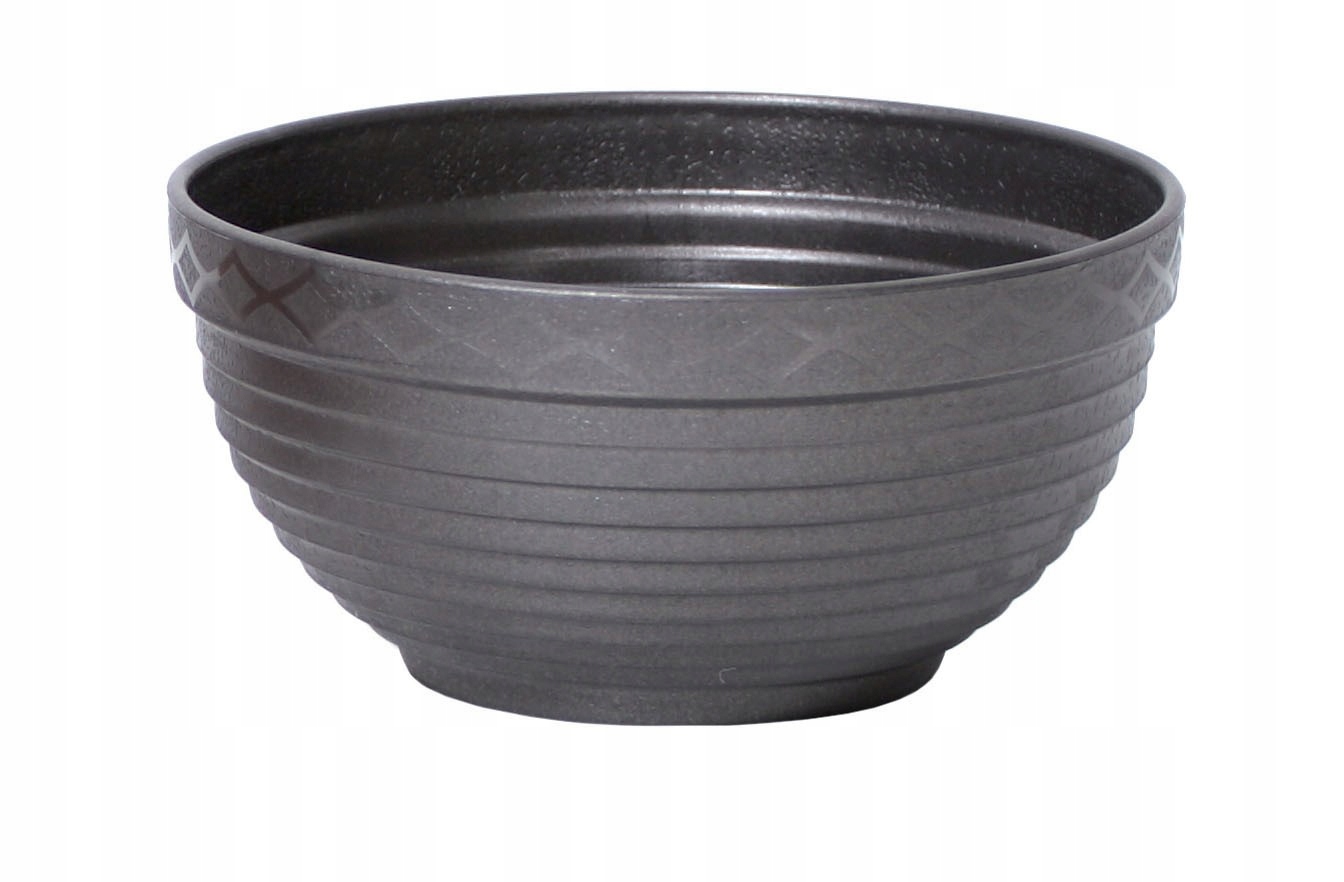 

Doniczka Misa Grafit donica okrągła 34cm DMS08