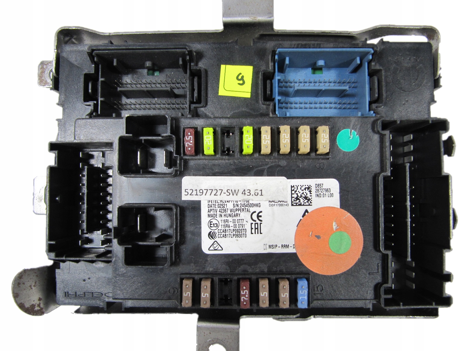 FIAT MODUŁ BSI 52197727