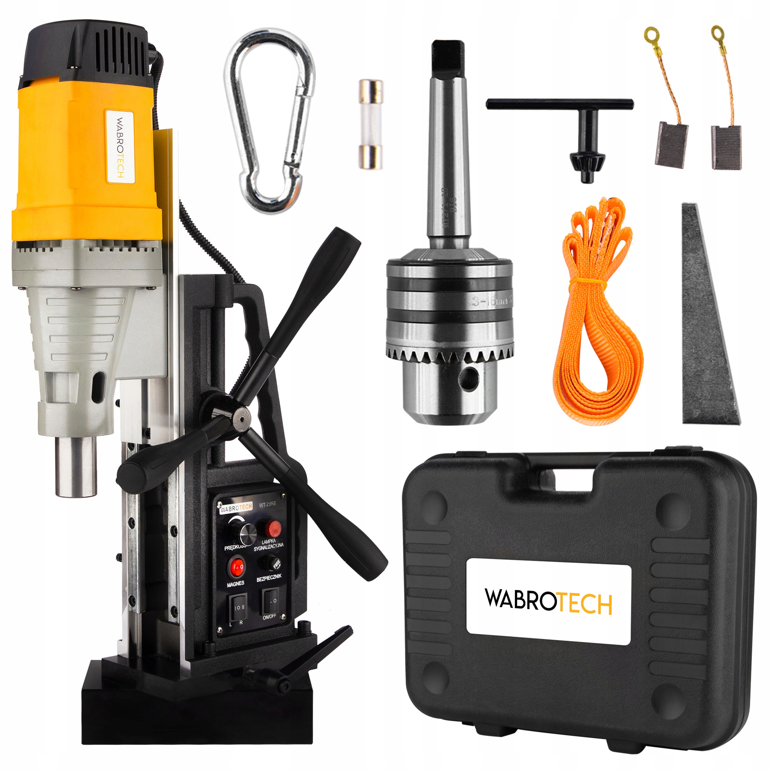 Elektromagnetická magnetická vrtačka WT23RE fi50 mm Wabrotech MT2 1880W