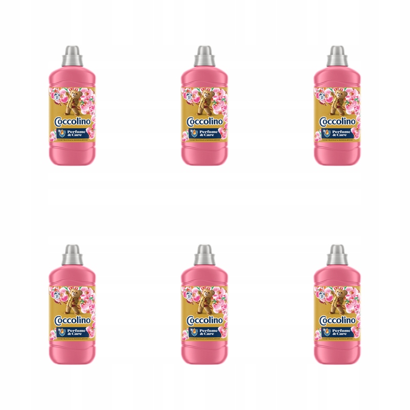 Coccolino Płyn do płukania Honeysuckle Sandalwood X6