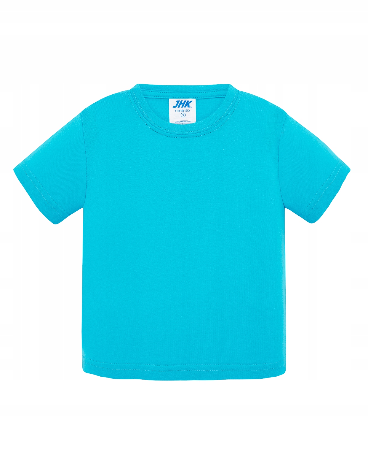 

T-shirt Dziecięcy Koszulka Jhk Turkusowa Gładka 0+
