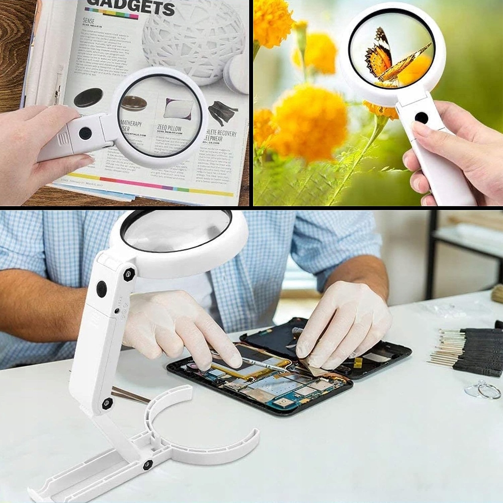 LUPA SZKŁO POWIĘKSZAJĄCE LAMPA KOSMETYCZNA LED Kod producenta 20123