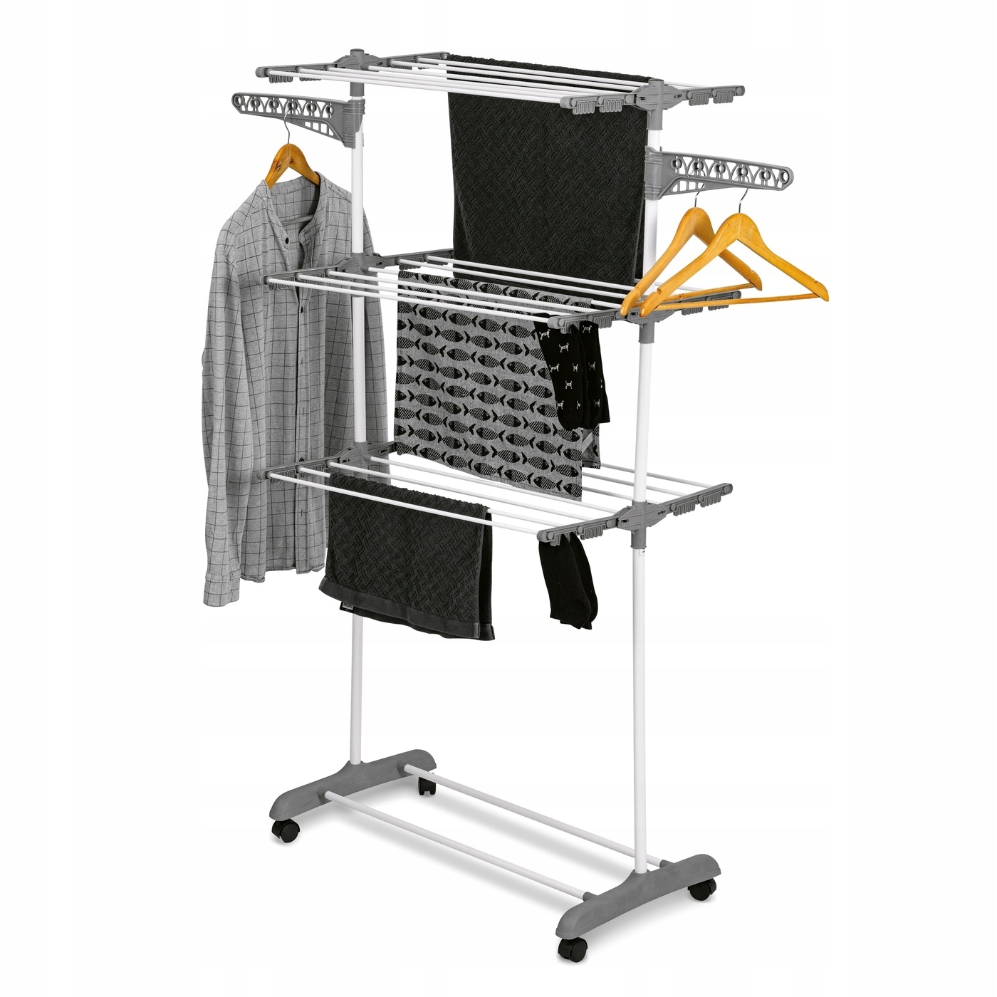 Sušák Na Prádlo Skládací sušák Vertikální na prádlo Vysoká Úzká 55 cm