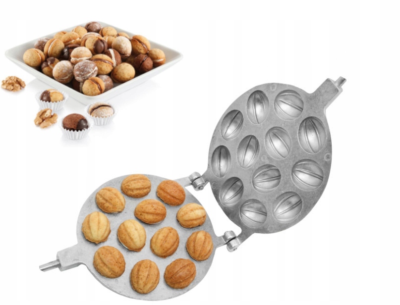 FORMA DO ORZESZKÓW CIASTEK PATELNIA OPIEKACZ DUŻA EAN (GTIN) 5908228002293