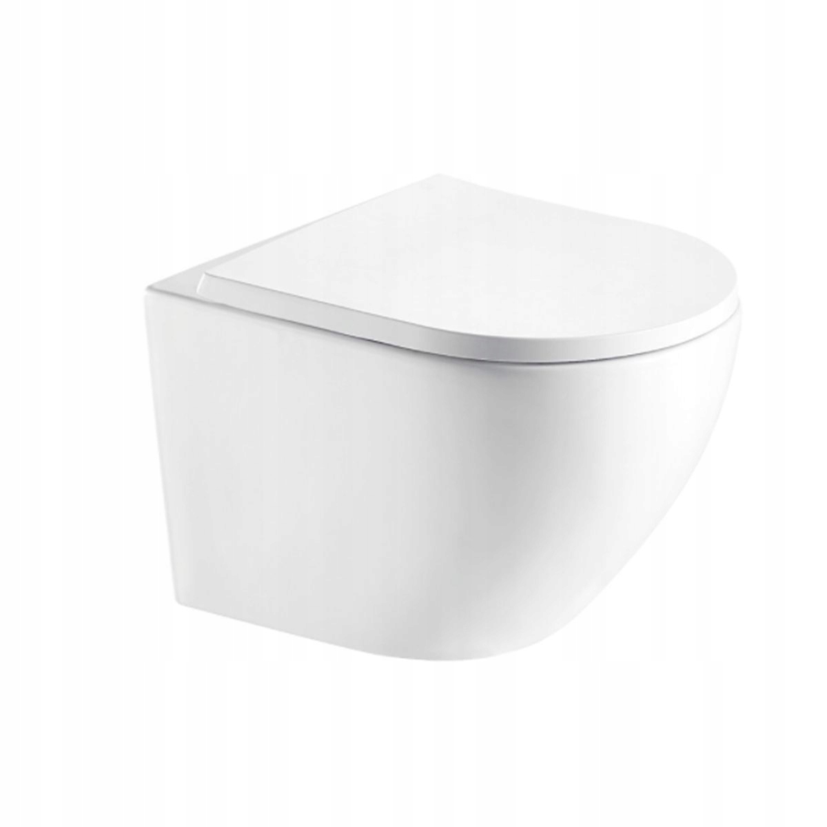 MISKA WC WISZĄCA BEZKOŁNIERZA Z DESKĄ HAGSER BENO