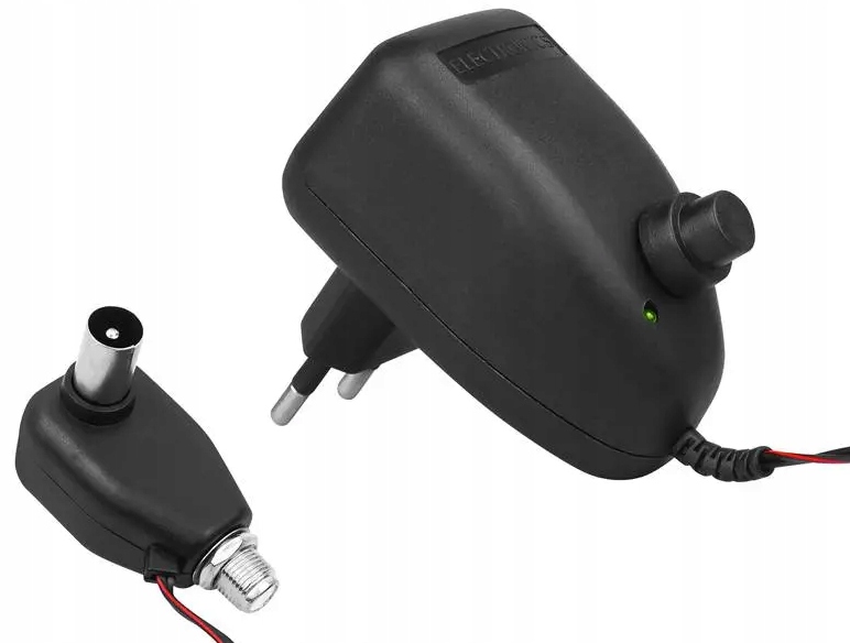 Regulovatelný anténní napájecí zdroj s F DC zásuvkou 2-12V/100mA