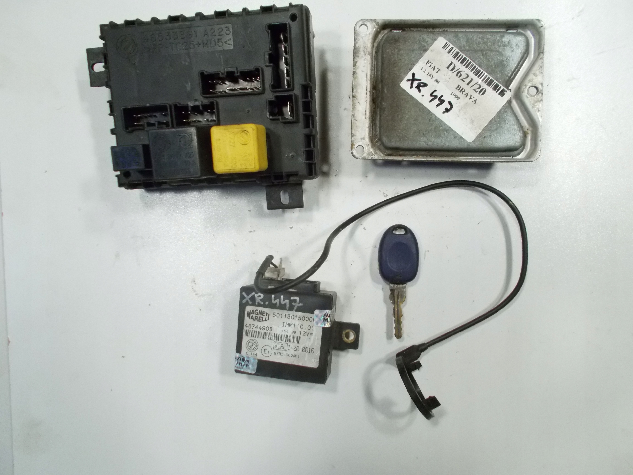 computer Montaggio IMMO Accensione FIAT BRAVO e 1.2 16v 0261206276